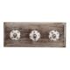 Silver Star Ceramic Wooden Hooks